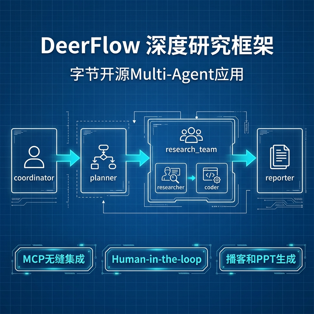DeerFlow深度研究框架