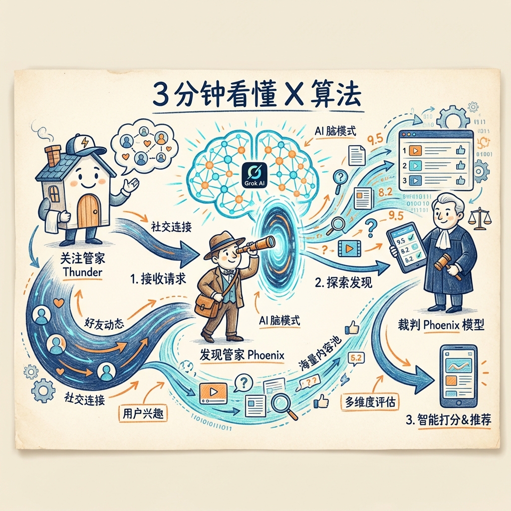 3分钟看懂X算法