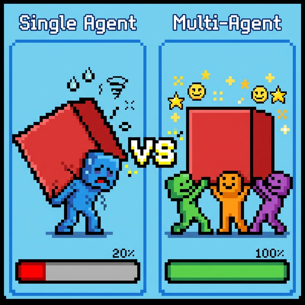 单Agent vs 多Agent对比