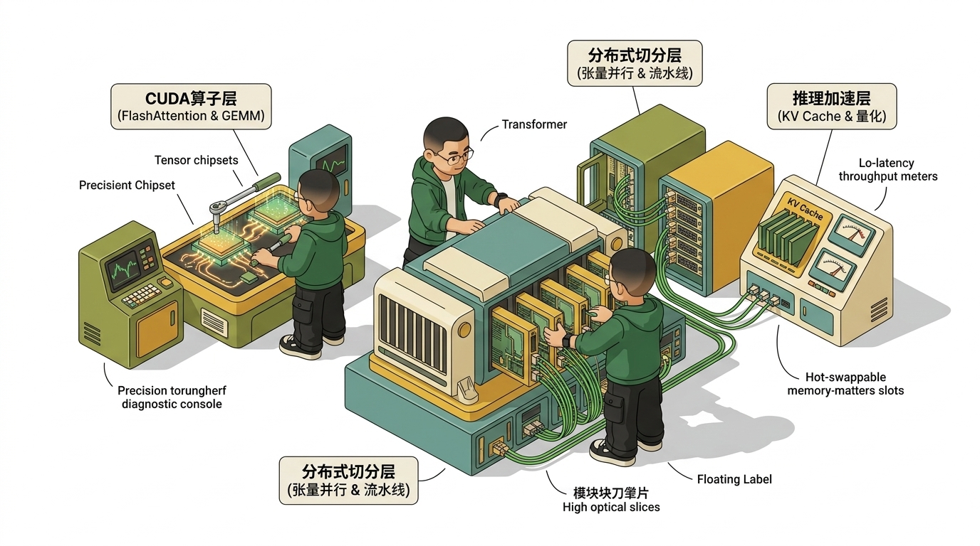 Ringi 导师解构：AI Infra 发动机与 Transformer 模块映射全景工坊