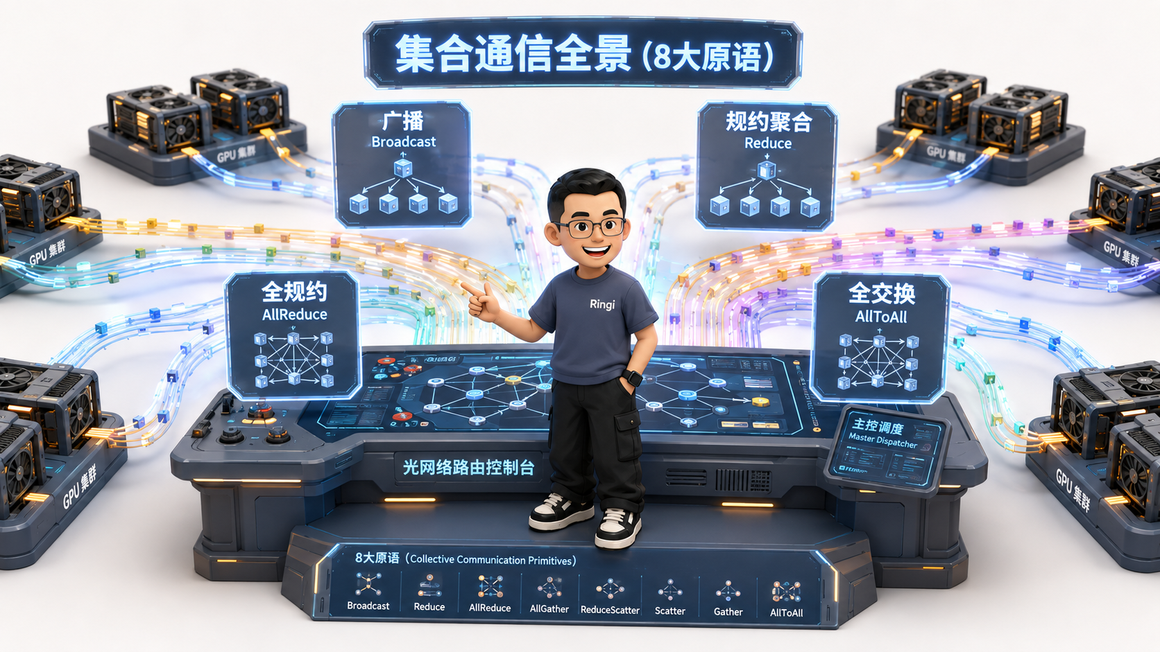 Ringi 导师解构:集合通信全景与分布式数据流工坊